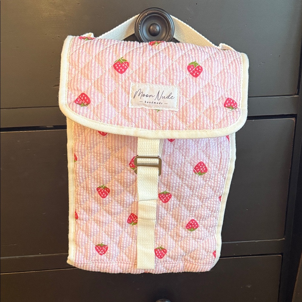 Moon Nude Strawberry Lunch Bag   New. Never used
